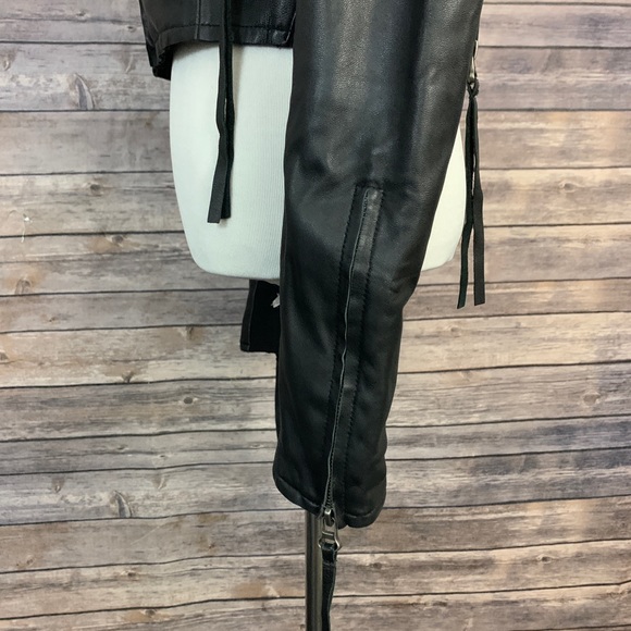 Linea Pelle The Looker Crop Leather Jacket - Picture 4 of 10